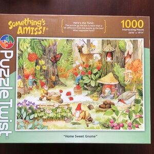 Puzzle twist “ Home sweet gnome” 1000 pieces puzzle
